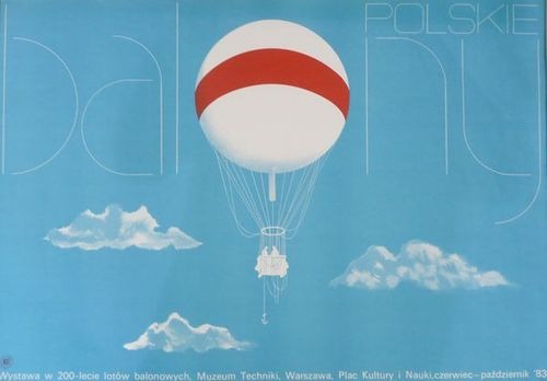 Hilscher Hubert-Polskie balony,wystawa 1983